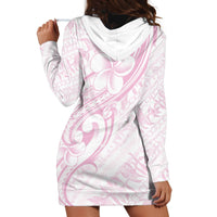 Hawaii Plumeria Lokelani Pikake Lei Hoodie Dress Poni Mama Polynesian Tattoo LT9 - Polynesian Pride