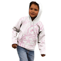 Hawaii Plumeria Lokelani Pikake Lei Kid Hoodie Poni Mama Polynesian Tattoo LT9 - Polynesian Pride