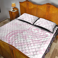 Hawaii Plumeria Lokelani Pikake Lei Quilt Bed Set Poni Mama Polynesian Tattoo