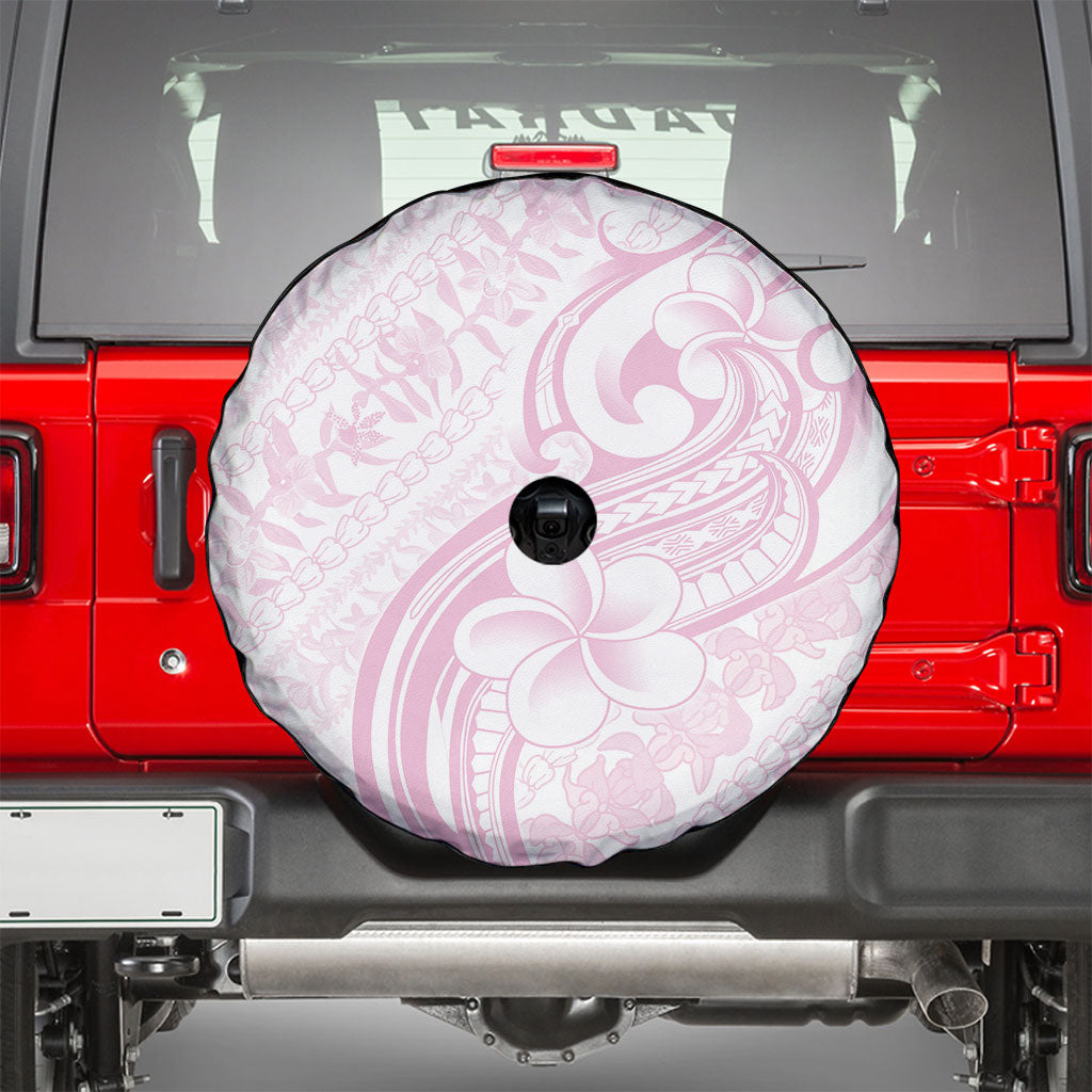 Hawaii Plumeria Lokelani Pikake Lei Spare Tire Cover Poni Mama Polynesian Tattoo LT9 - Polynesian Pride