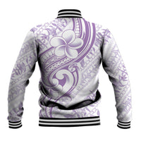Hawaii Plumeria Lokelani Pikake Lei Baseball Jacket Poni Polynesian Tattoo