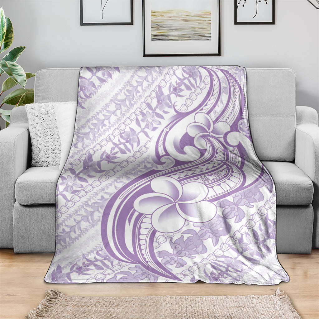 Hawaii Plumeria Lokelani Pikake Lei Blanket Poni Polynesian Tattoo