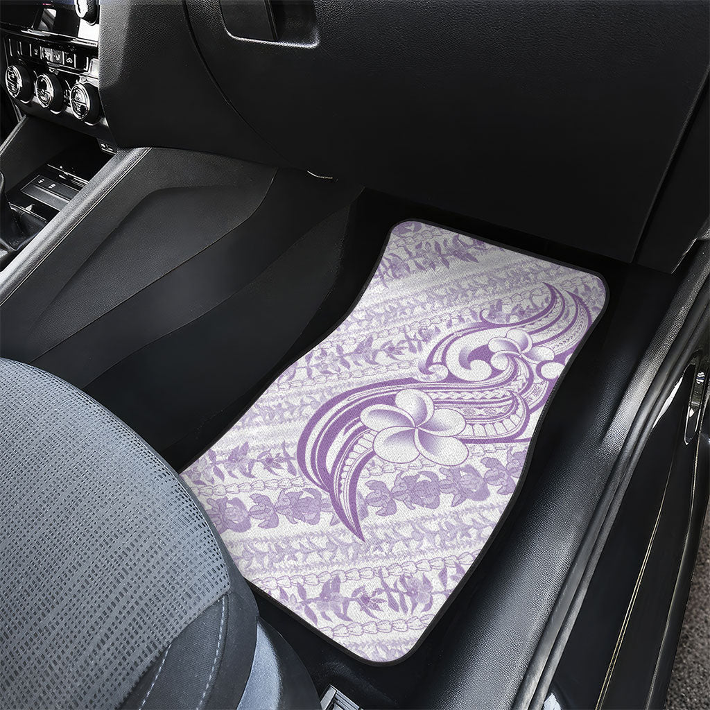 Hawaii Plumeria Lokelani Pikake Lei Car Mats Poni Polynesian Tattoo