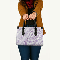 Hawaii Plumeria Lokelani Pikake Lei Leather Bag Poni Polynesian Tattoo LT9 - Polynesian Pride
