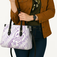 Hawaii Plumeria Lokelani Pikake Lei Leather Bag Poni Polynesian Tattoo LT9 - Polynesian Pride