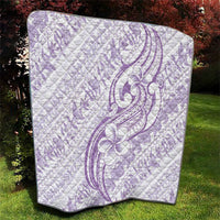 Hawaii Plumeria Lokelani Pikake Lei Quilt Poni Polynesian Tattoo LT9 - Polynesian Pride