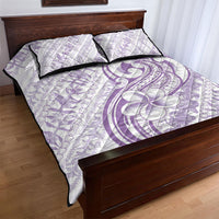 Hawaii Plumeria Lokelani Pikake Lei Quilt Bed Set Poni Polynesian Tattoo LT9 - Polynesian Pride