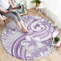 Hawaii Plumeria Lokelani Pikake Lei Round Carpet Poni Polynesian Tattoo