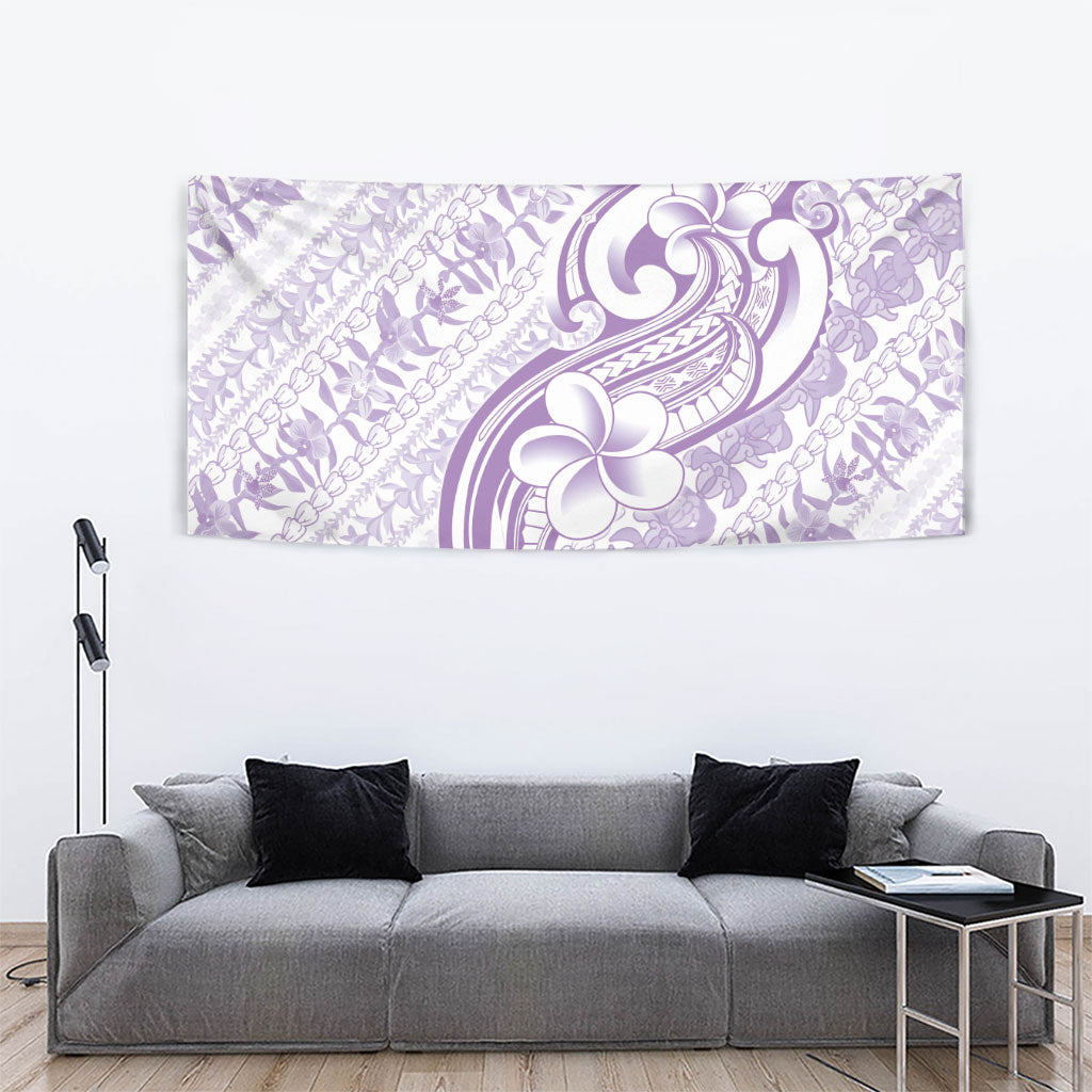 Hawaii Plumeria Lokelani Pikake Lei Tapestry Poni Polynesian Tattoo