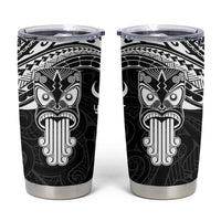 Personalised New Zealand Te Reo Maori Tumbler Cup Kia Kaha Maori Language Week Black Style LT9 Black - Polynesian Pride