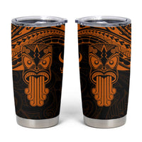 Personalised New Zealand Te Reo Maori Tumbler Cup Kia Kaha Maori Language Week Gold Style LT9 Gold - Polynesian Pride
