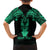 Personalised New Zealand Te Reo Maori Family Matching Long Sleeve Bodycon Dress and Hawaiian Shirt Kia Kaha Maori Language Week Green Style LT9 - Polynesian Pride