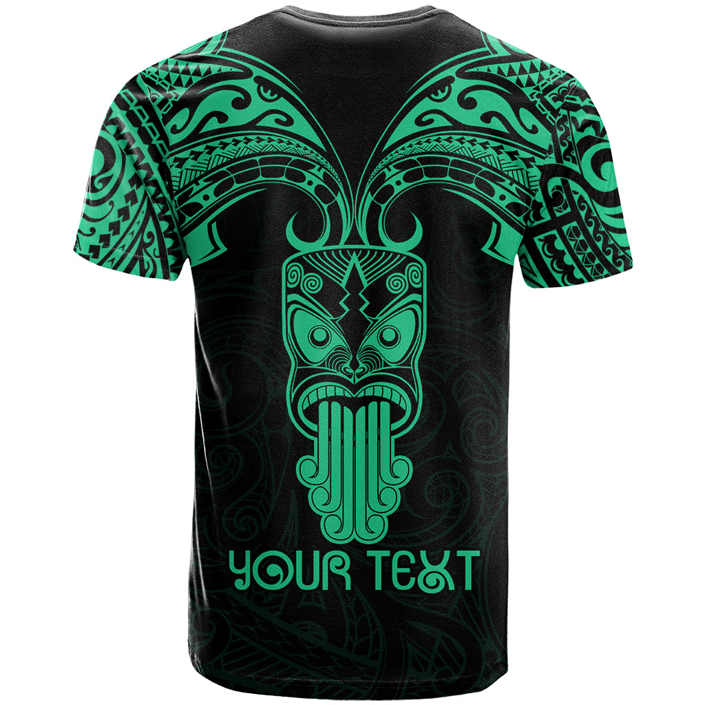 Personalised New Zealand Te Reo Maori T Shirt Kia Kaha Maori Language Week Green Style LT9 - Polynesian Pride