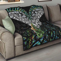 Personalised Maori Manaia Quilt New Zealand Tribal Hei Matau Papua Shell LT9 - Polynesian Pride