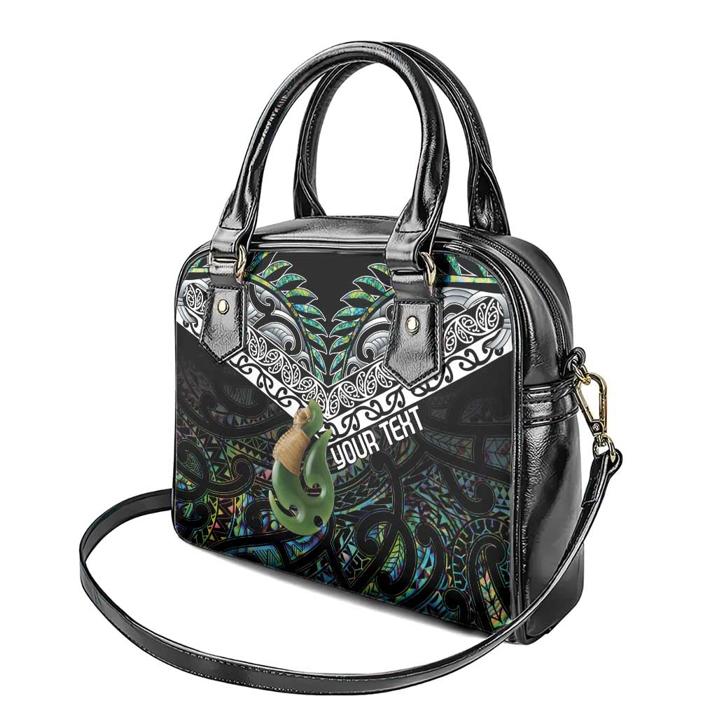Personalised Maori Manaia Shoulder Handbag New Zealand Tribal Hei Matau Papua Shell LT9 - Polynesian Pride