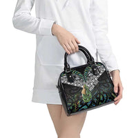 Personalised Maori Manaia Shoulder Handbag New Zealand Tribal Hei Matau Papua Shell LT9 - Polynesian Pride