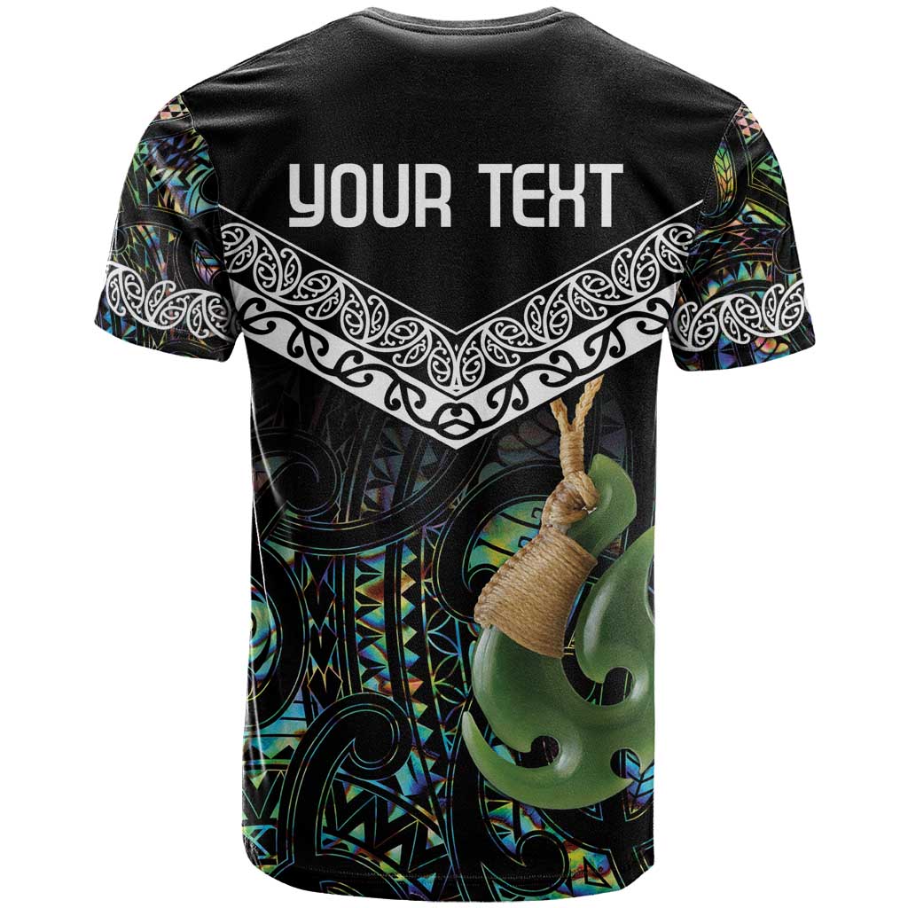Personalised Maori Manaia T Shirt New Zealand Tribal Hei Matau Papua Shell LT9 - Polynesian Pride