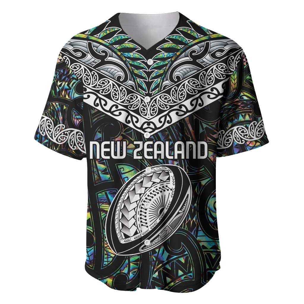 Custom New Zealand Baseball Jersey Maori Rugby Tattoo Papua Shell