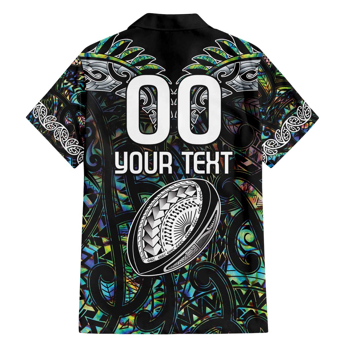 Custom New Zealand Family Matching Off Shoulder Short Dress and Hawaiian Shirt Maori Rugby Tattoo Papua Shell LT9 - Polynesian Pride