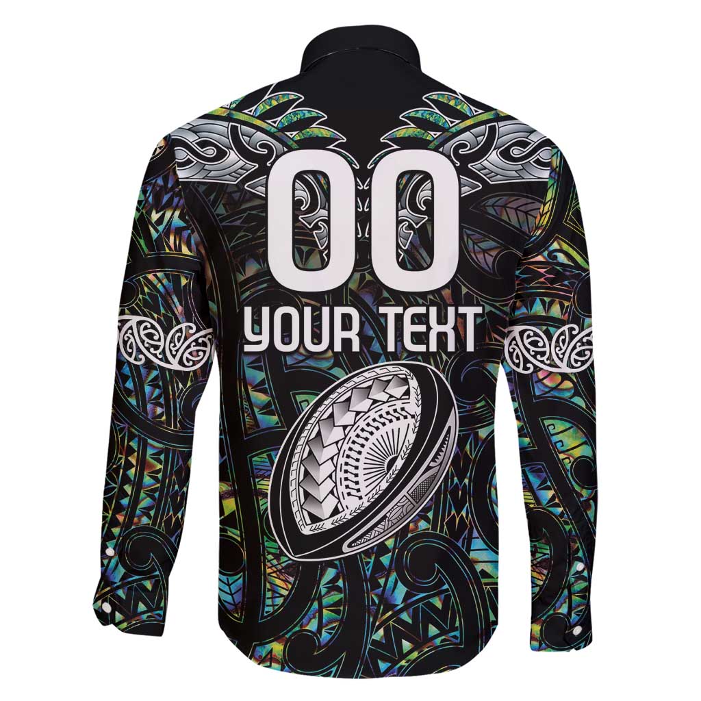 Custom New Zealand Family Matching Tank Maxi Dress and Hawaiian Shirt Maori Rugby Tattoo Papua Shell LT9 - Polynesian Pride