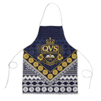 Fiji Queen Victoria School Apron QVS 1906 Generational School Legacy LT9 Blue - Polynesian Pride