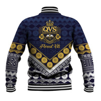 Fiji Queen Victoria School Baseball Jacket QVS 1906 Generational School Legacy LT9 - Polynesian Pride