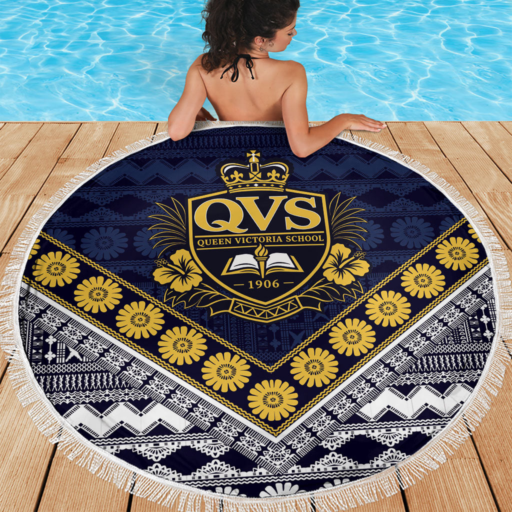 Fiji Queen Victoria School Beach Blanket QVS 1906 Generational School Legacy LT9 - Polynesian Pride