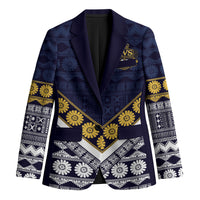 Fiji Queen Victoria School Blazer QVS 1906 Generational School Legacy LT9 Unisex Blue - Polynesian Pride