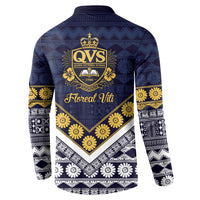 Fiji Queen Victoria School Button Sweatshirt QVS 1906 Generational School Legacy LT9 - Polynesian Pride