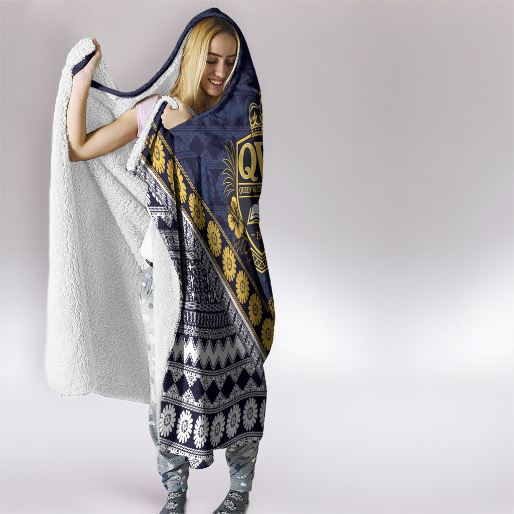 Fiji Queen Victoria School Hooded Blanket QVS 1906 Generational School Legacy LT9 - Polynesian Pride