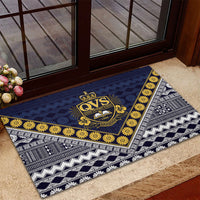 Fiji Queen Victoria School Rubber Doormat QVS 1906 Generational School Legacy LT9 - Polynesian Pride