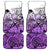 Beauty and The Warrior Polynesian Valentine Car Mats Hibiscus FLowers Purple Style LT9 Purple - Polynesian Pride