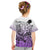 Beauty and The Warrior Polynesian Valentine Kid T Shirt Hibiscus FLowers Purple Style LT9 - Polynesian Pride