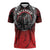 Aotearoa Bulldog Personalised Zipper Polo Shirt Maori Kowhaiwhai Motif - Polynesian Pride
