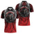 Aotearoa Bulldog Personalised Zipper Polo Shirt Maori Kowhaiwhai Motif - Polynesian Pride