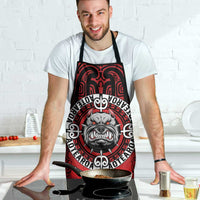 Aotearoa Bulldog Apron New Zealand Kowhaiwhai Tribal - Polynesian Pride