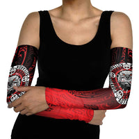 Aotearoa Bulldog Arm Sleeves New Zealand Kowhaiwhai Tribal - Polynesian Pride