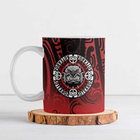 Aotearoa Bulldog Ceramic Mug New Zealand Kowhaiwhai Tribal - Polynesian Pride