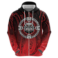 Aotearoa Bulldog Hoodie New Zealand Kowhaiwhai Tribal