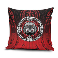 Aotearoa Bulldog Pillow Cover New Zealand Kowhaiwhai Tribal - Polynesian Pride