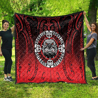 Aotearoa Bulldog Quilt New Zealand Kowhaiwhai Tribal