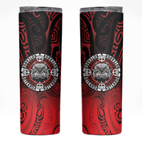 Aotearoa Bulldog Skinny Tumbler New Zealand Kowhaiwhai Tribal