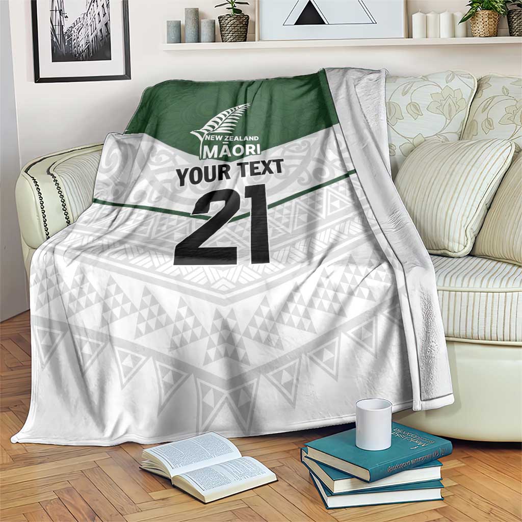 Custom New Zealand Maori Niho Taniwha Blanket