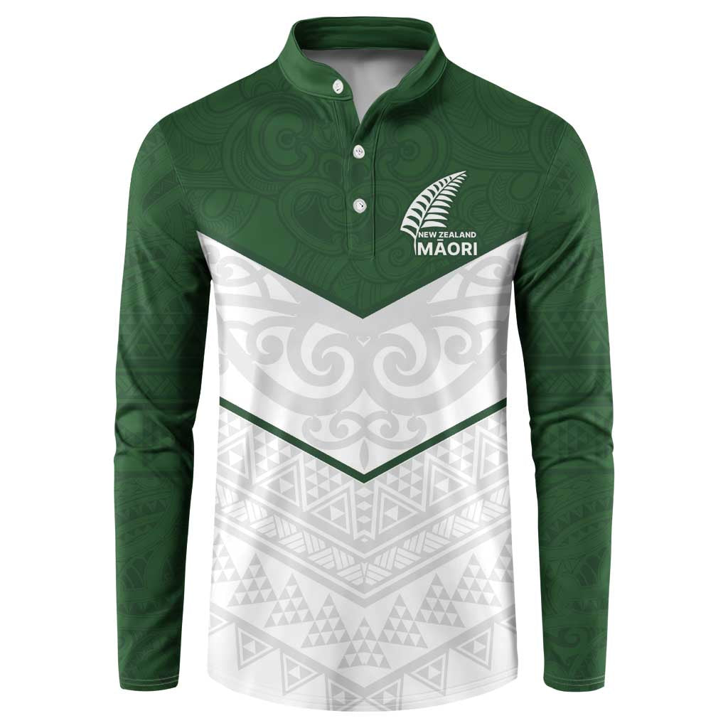 Custom New Zealand Maori Niho Taniwha Button Sweatshirt