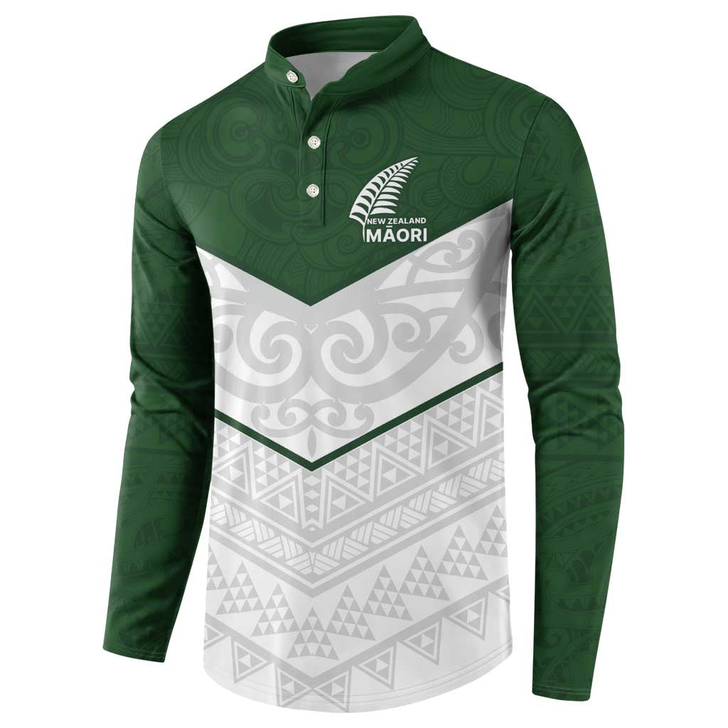 Custom New Zealand Maori Niho Taniwha Button Sweatshirt