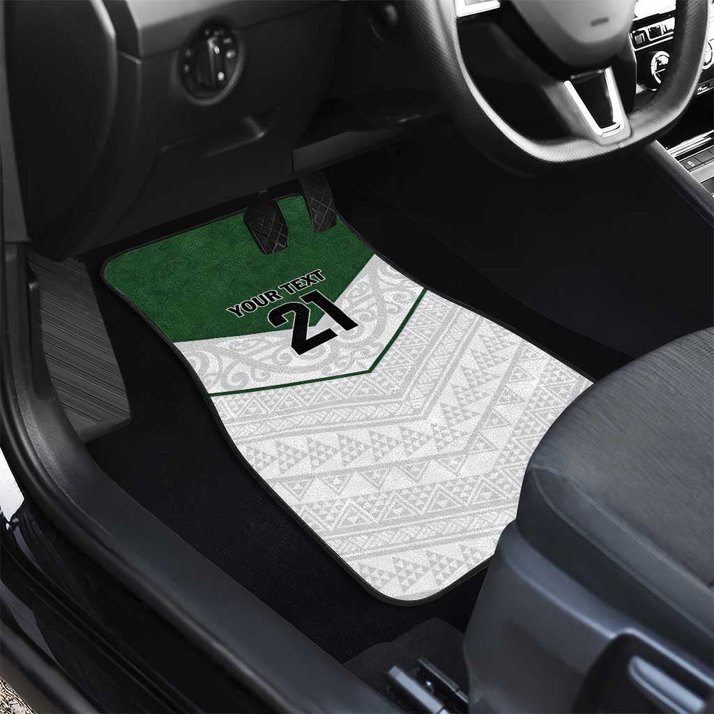 Custom New Zealand Maori Niho Taniwha Car Mats