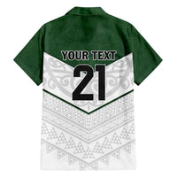 Custom New Zealand Maori Niho Taniwha Family Matching Puletasi and Hawaiian Shirt