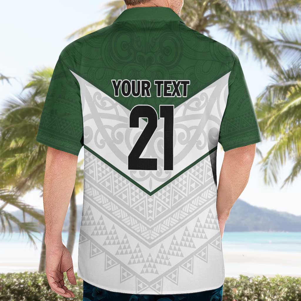 Custom New Zealand Maori Niho Taniwha Hawaiian Shirt