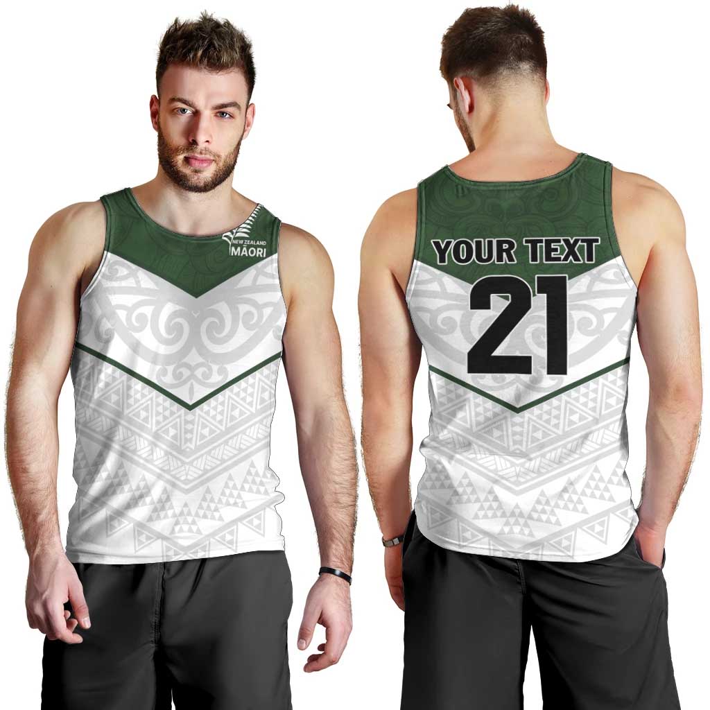 Custom New Zealand Maori Niho Taniwha Men Tank Top
