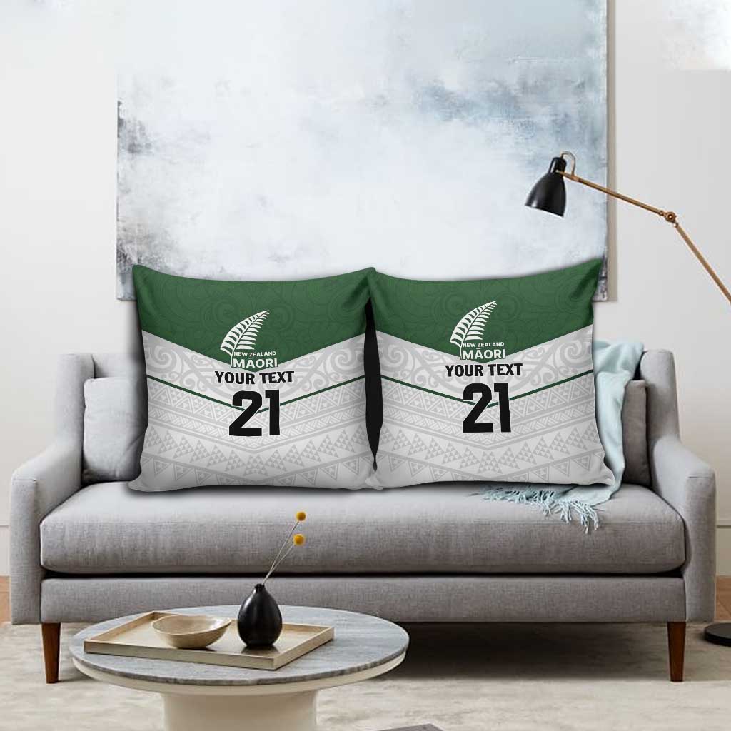 Custom New Zealand Maori Niho Taniwha Pillow Cover LT9 - Polynesian Pride